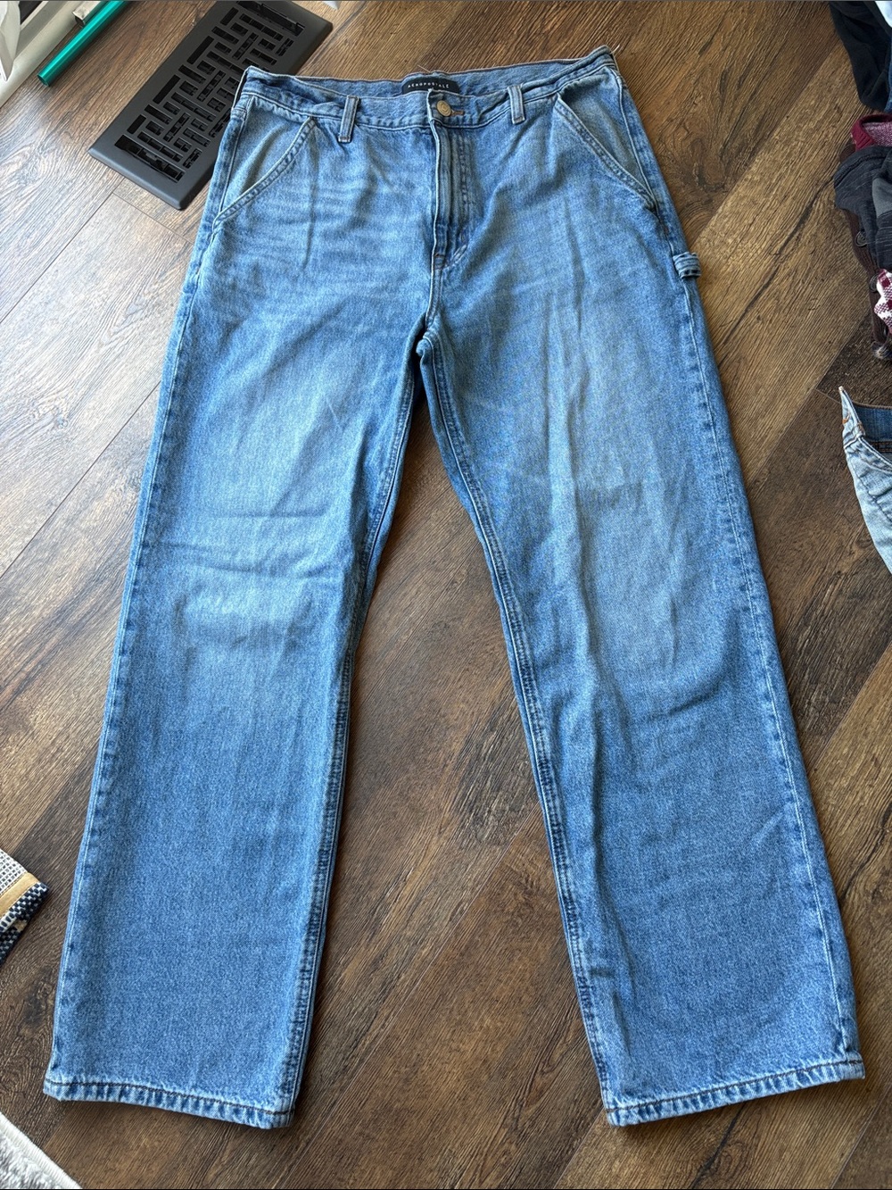 Relaxed Fit Men's Blue Denim Jeans